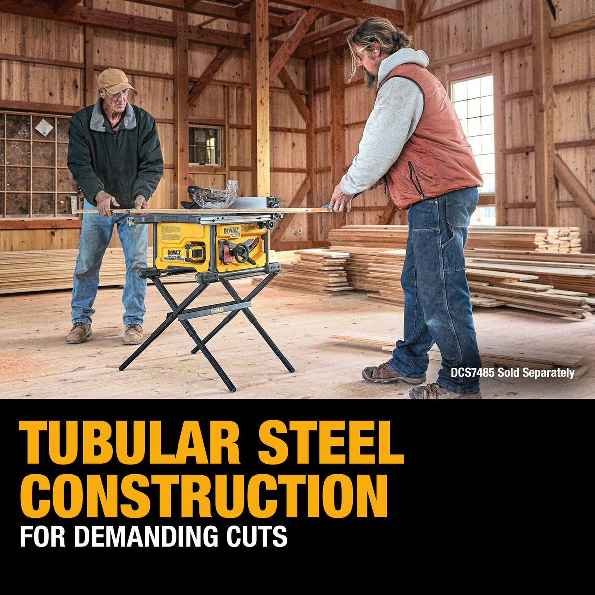 DEWALT DW7451 Table Saw Stand For Jobsite, 10-Inch - feature callout