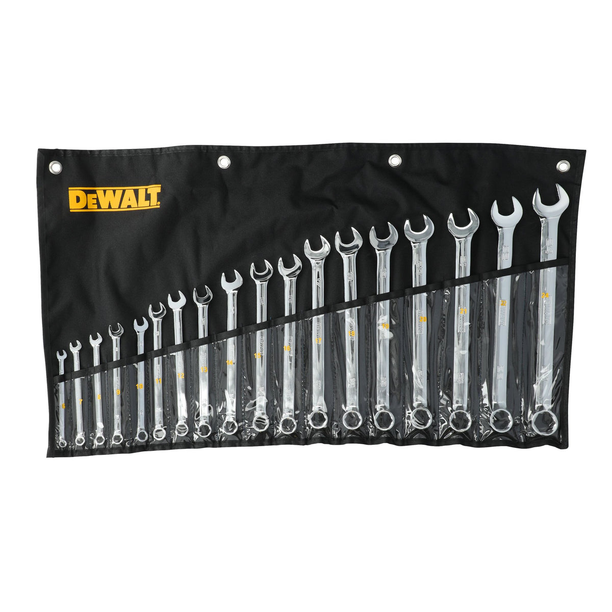 DEWALT DWMT45429 TOUGHSERIES 18-Piece Metric 6-Point Combination Wrench Set - product view