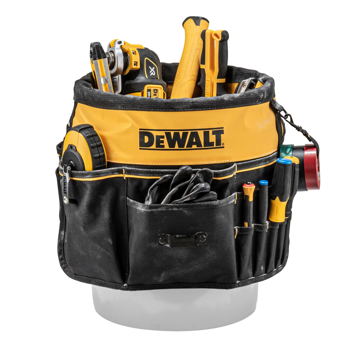 DEWALT DWST560109 Bucket Organizer - in use