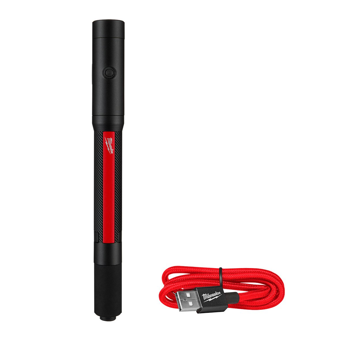Milwaukee 2010R Rechargeable 250L Penlight w/ Laser - kit contents