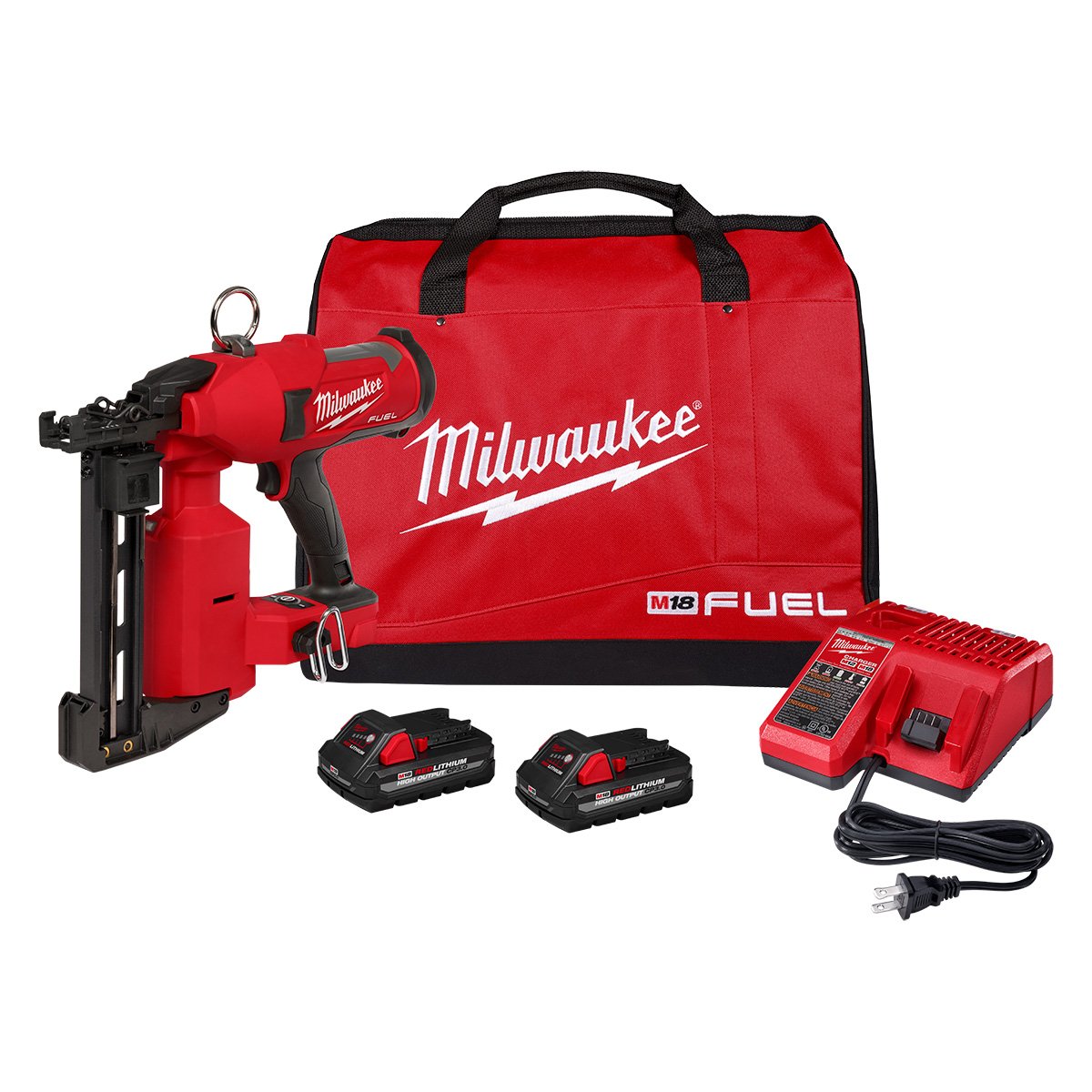 Milwaukee 2843-22 M18 FUEL™ Utility Fencing Stapler Kit - kit contents