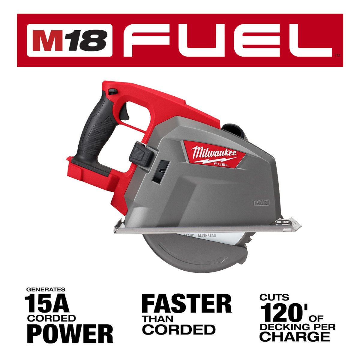 Milwaukee 2982-20 M18 FUEL™ 8 in. Metal Cutting Circular Saw - feature callout