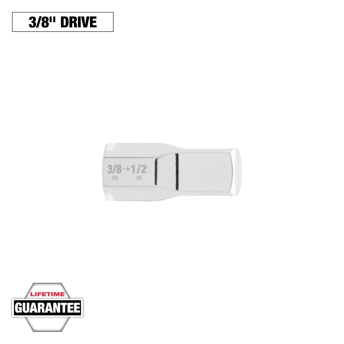 Milwaukee 42-04-9111 3/8" Drive 3/8"F X 1/2"M Adapter - feature callout