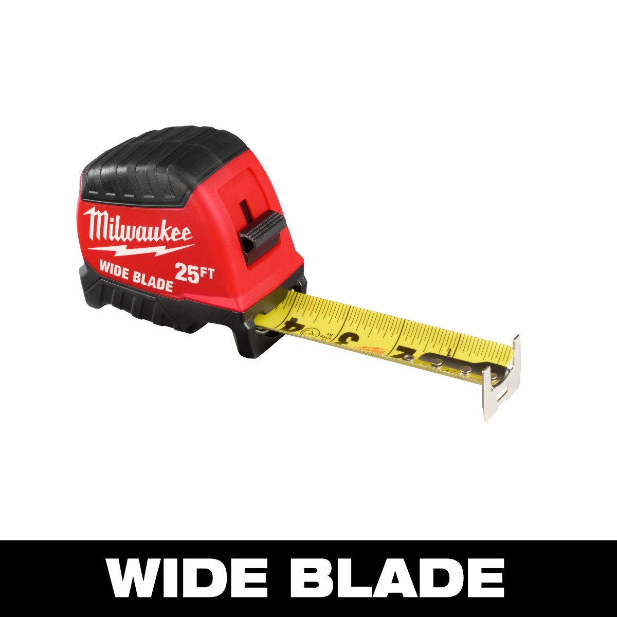 Milwaukee 48-22-1225 25ft Wide Blade Tape Measure - feature callout