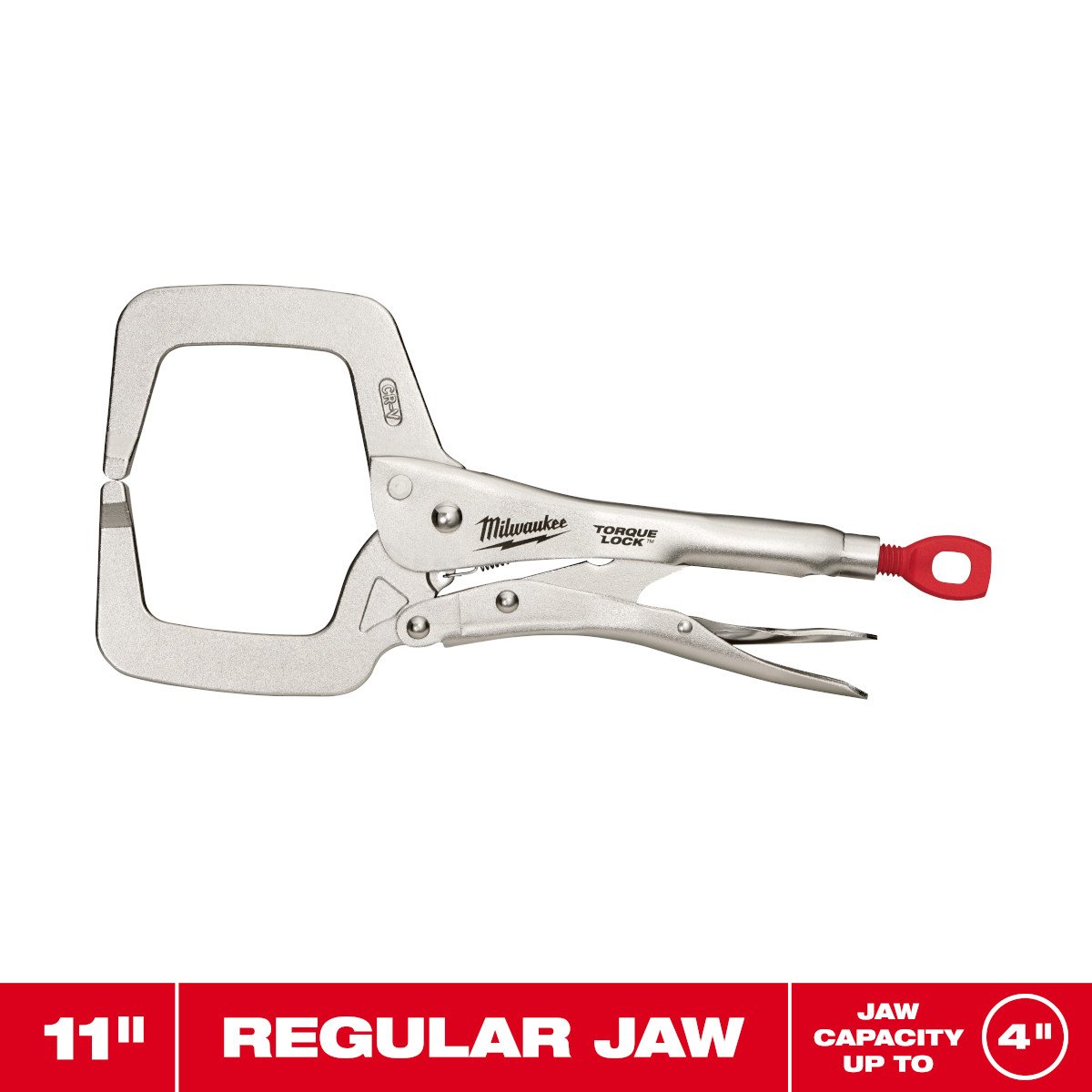 Milwaukee 48-22-3531 11 in. TORQUE LOCK™ Locking C-Clamp With Regular Jaws - feature callout