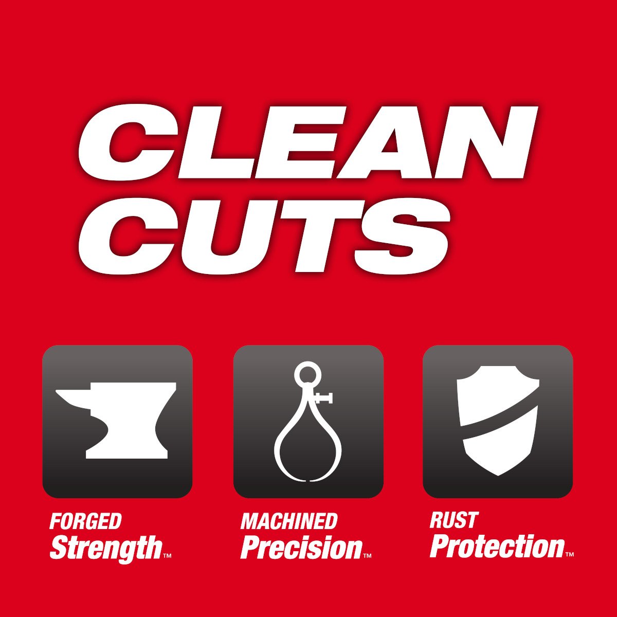 Milwaukee 48-22-6104 Cable Cutting Pliers - feature callout