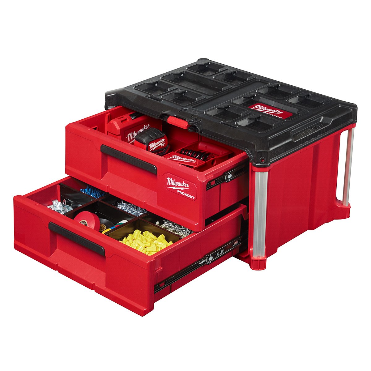 Milwaukee 48-22-8442 PACKOUT™ 2-Drawer Tool Box - product view