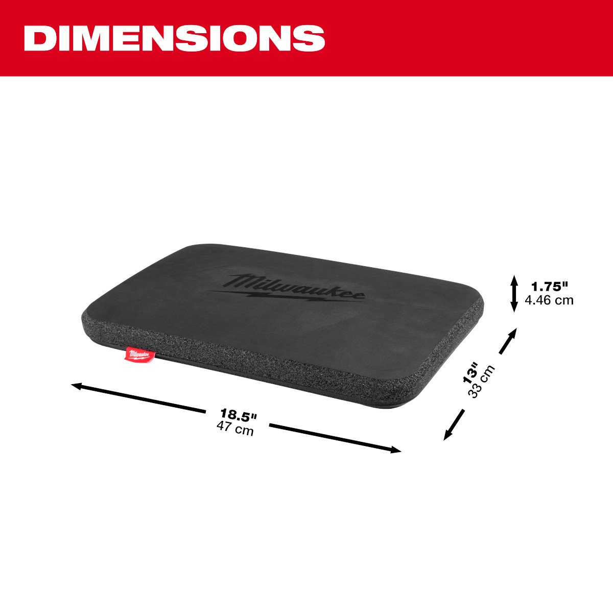 Milwaukee 48-73-6100 Kneeling Pad - feature callout