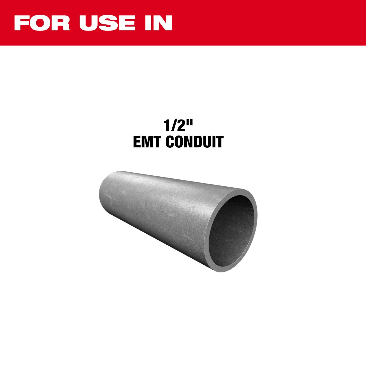 Milwaukee 49-16-0012 1/2” EMT Conduit Bending Shoe - feature callout