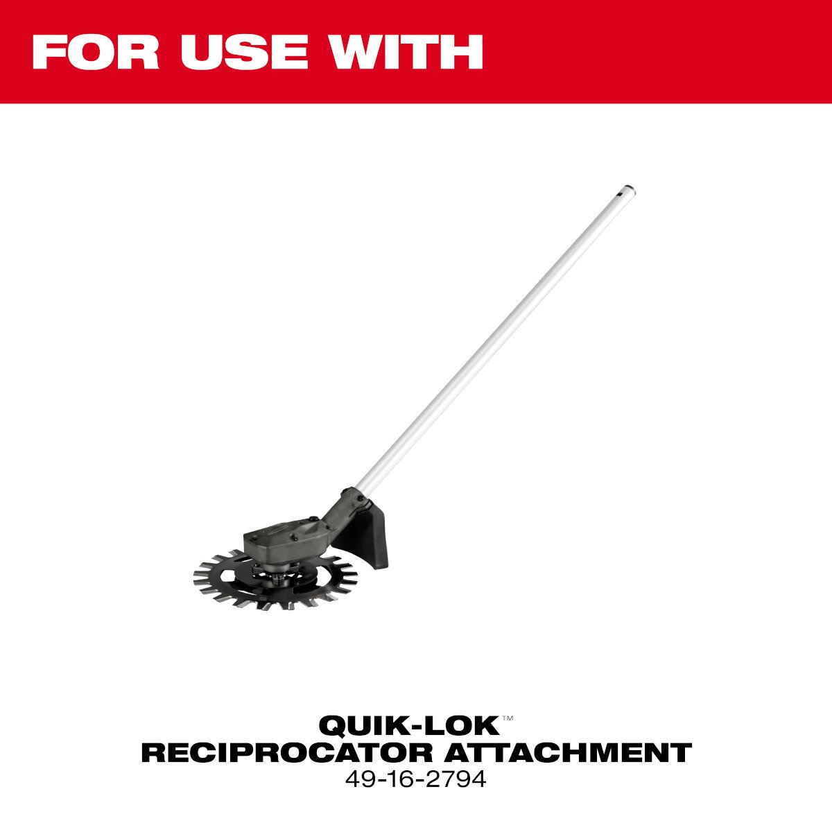 Milwaukee 49-16-2799 QUIK-LOK™ Reciprocator Blade Set - feature callout