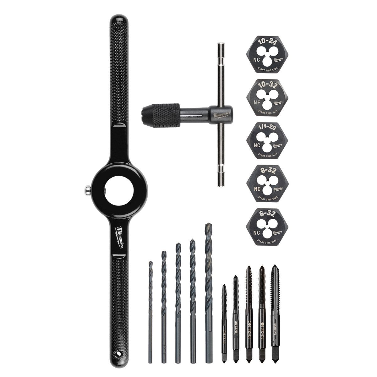 Milwaukee 49-22-5600 17PC SAE Tap and Die Set - product view