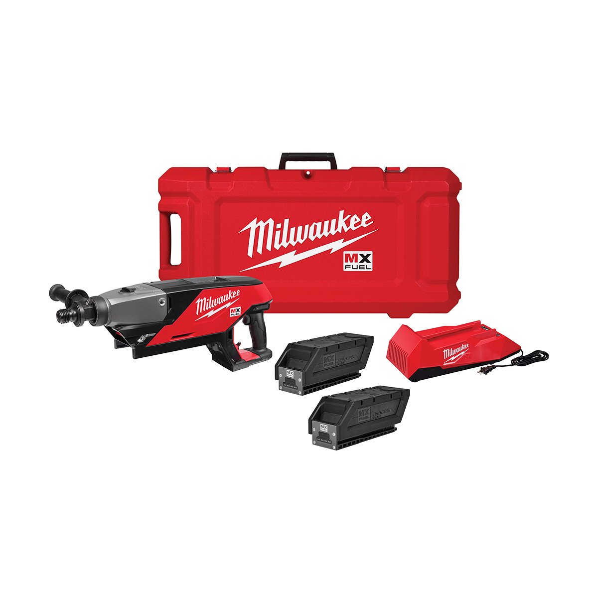 Milwaukee MXF301-2CP MX FUEL™ Handheld Core Drill Kit - kit contents