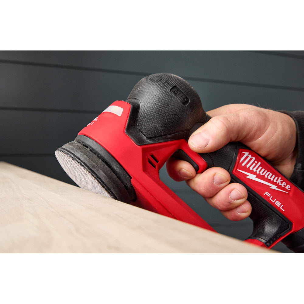 Milwaukee 48-80-6220 - 3" 220er-Netz-Schleifscheiben mit reißfestem POWERGRID™-Netz – 12er-Packung + Pad Saver