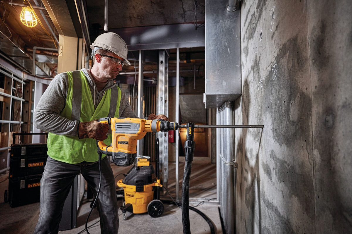 DEWALT D25614K 1-3/4 IN. SDS Max Combination Rotary Hammer Kit - in use