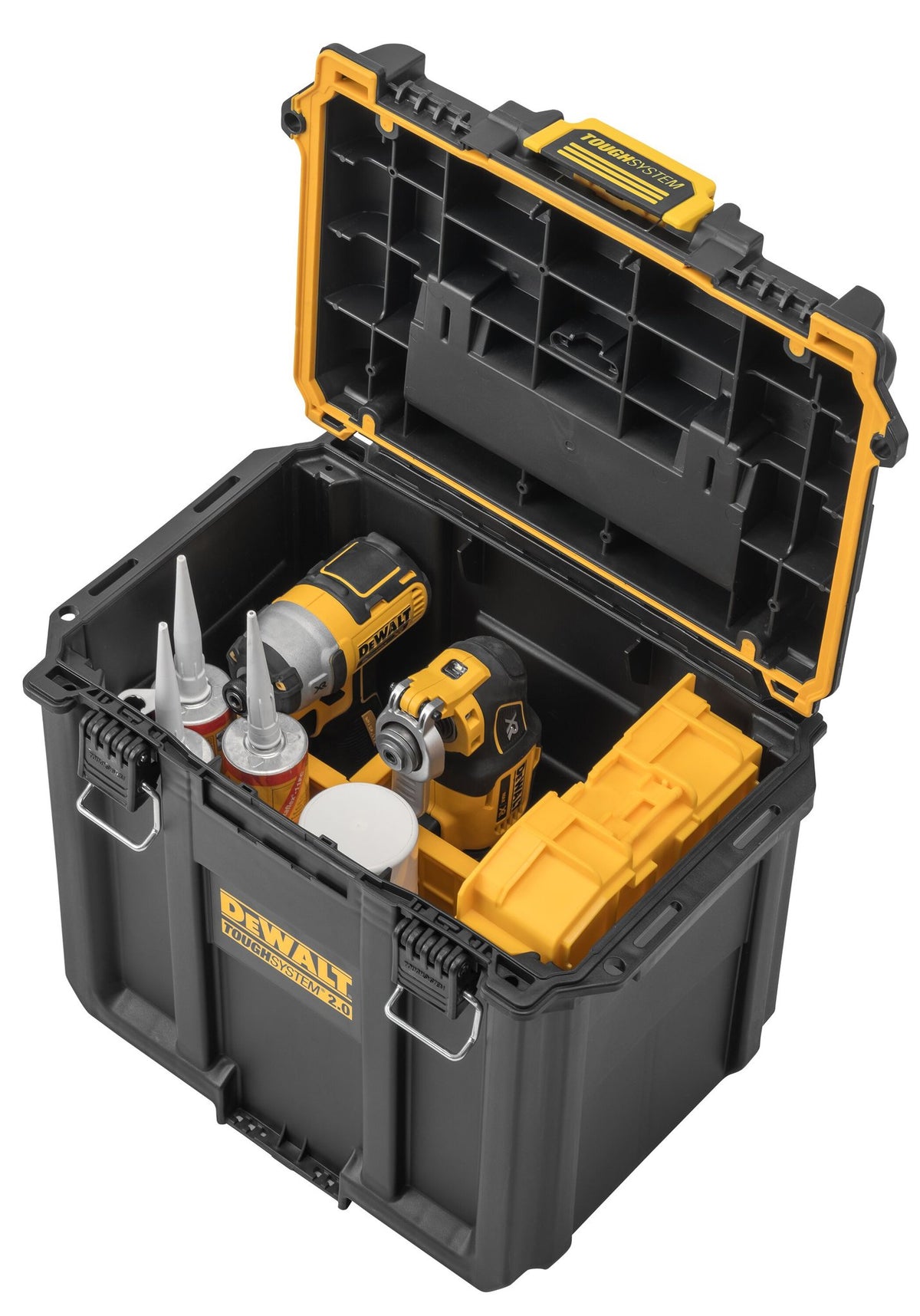 DEWALT DWST08035 TOUGHSYSTEM 2.0 Deep Half Box - in use