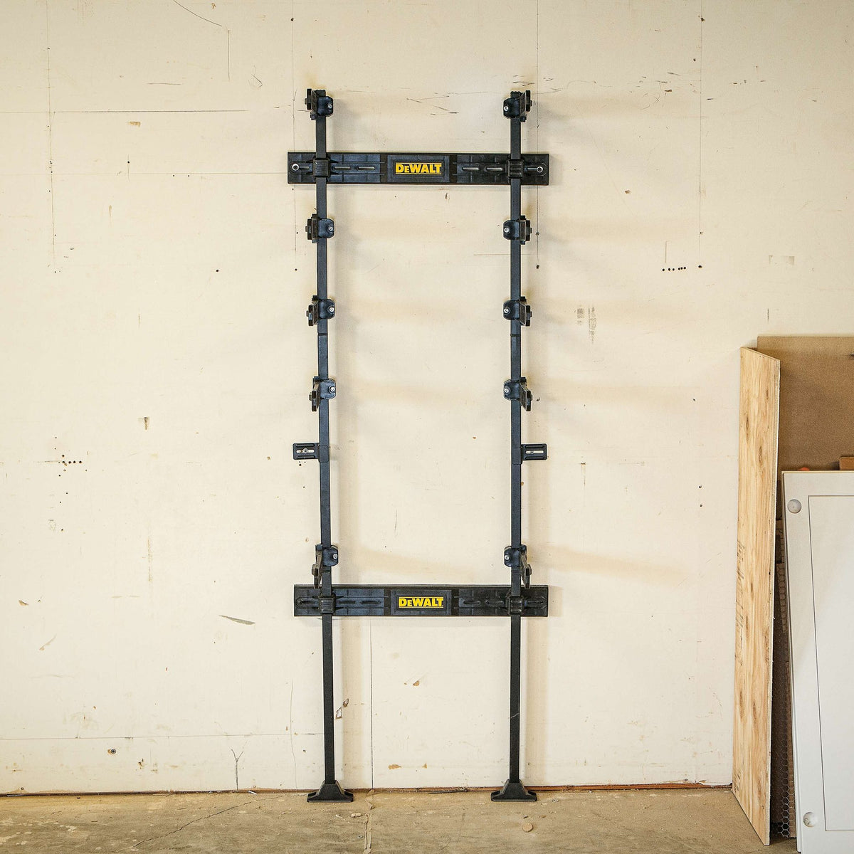 DEWALT DWST08260 Garage Storage Rack, Tough System - in use