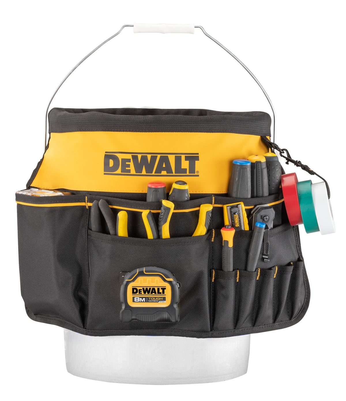 DEWALT DWST560109 Bucket Organizer - in use