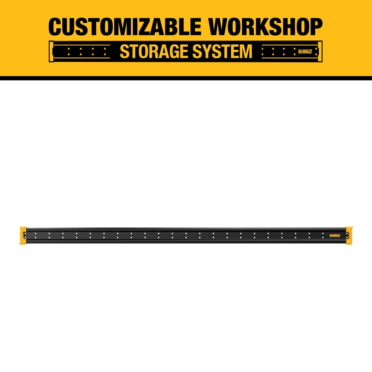 DEWALT DWST82800 48in Metal Rail - feature callout