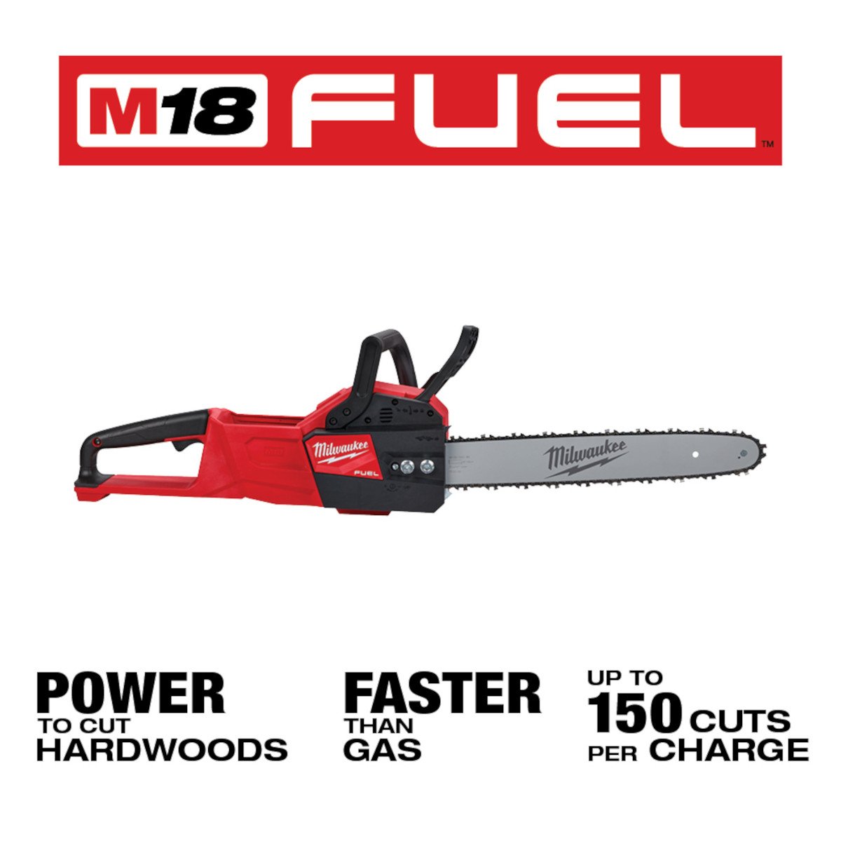 Milwaukee 2727-20 M18 FUEL™ 16 in. Chainsaw - feature callout