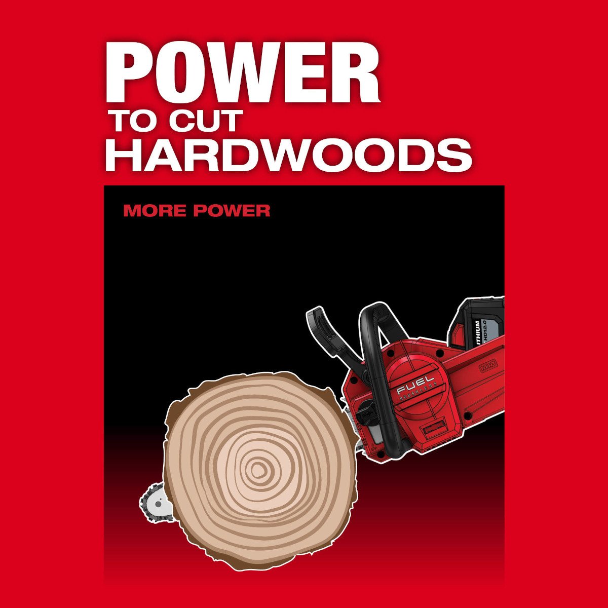 Milwaukee 2727-20C M18 FUEL™ 14" Chainsaw - feature callout