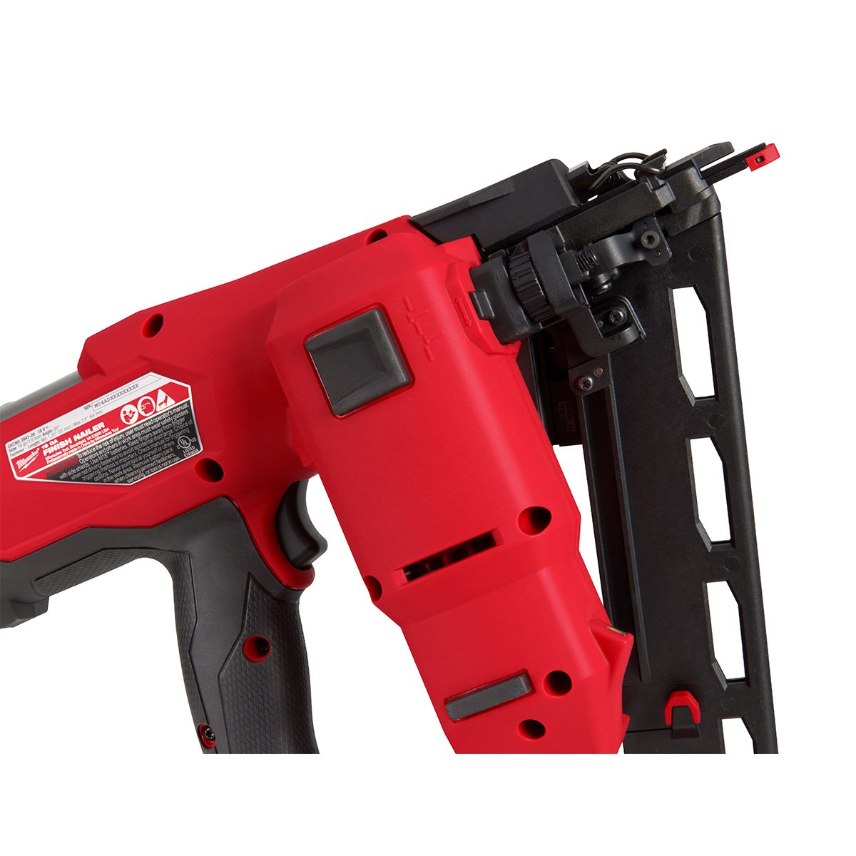 Milwaukee 2841-20 M18 FUEL™ 16 Gauge Angled Finish Nailer - product view