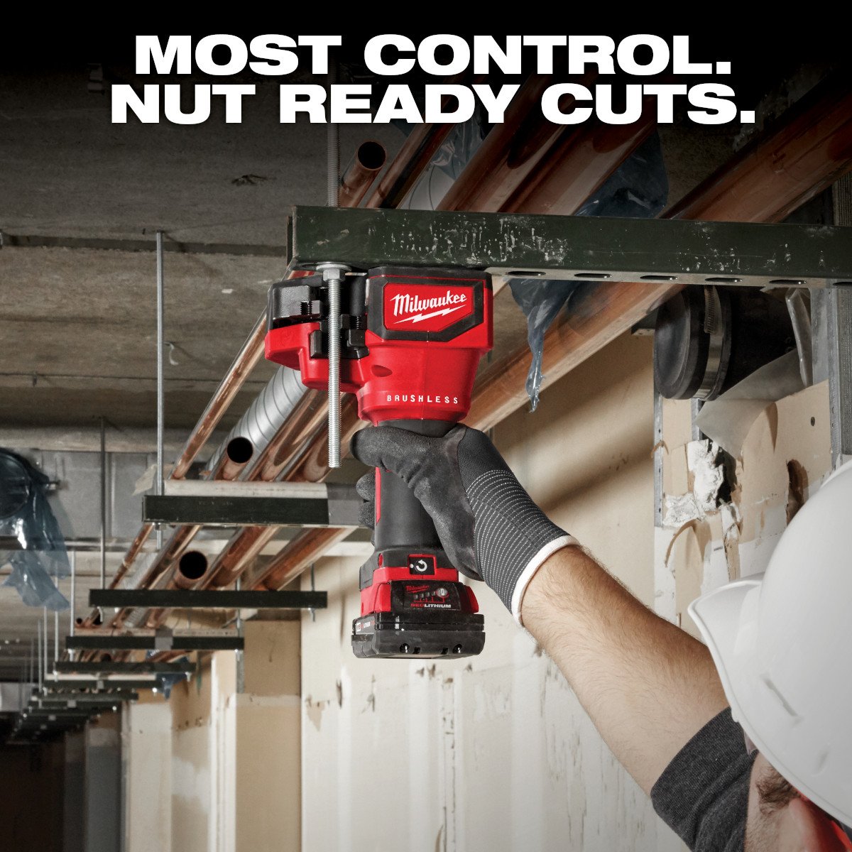 Milwaukee 2872-21 M18™ Threaded Rod Cutter Kit - feature callout