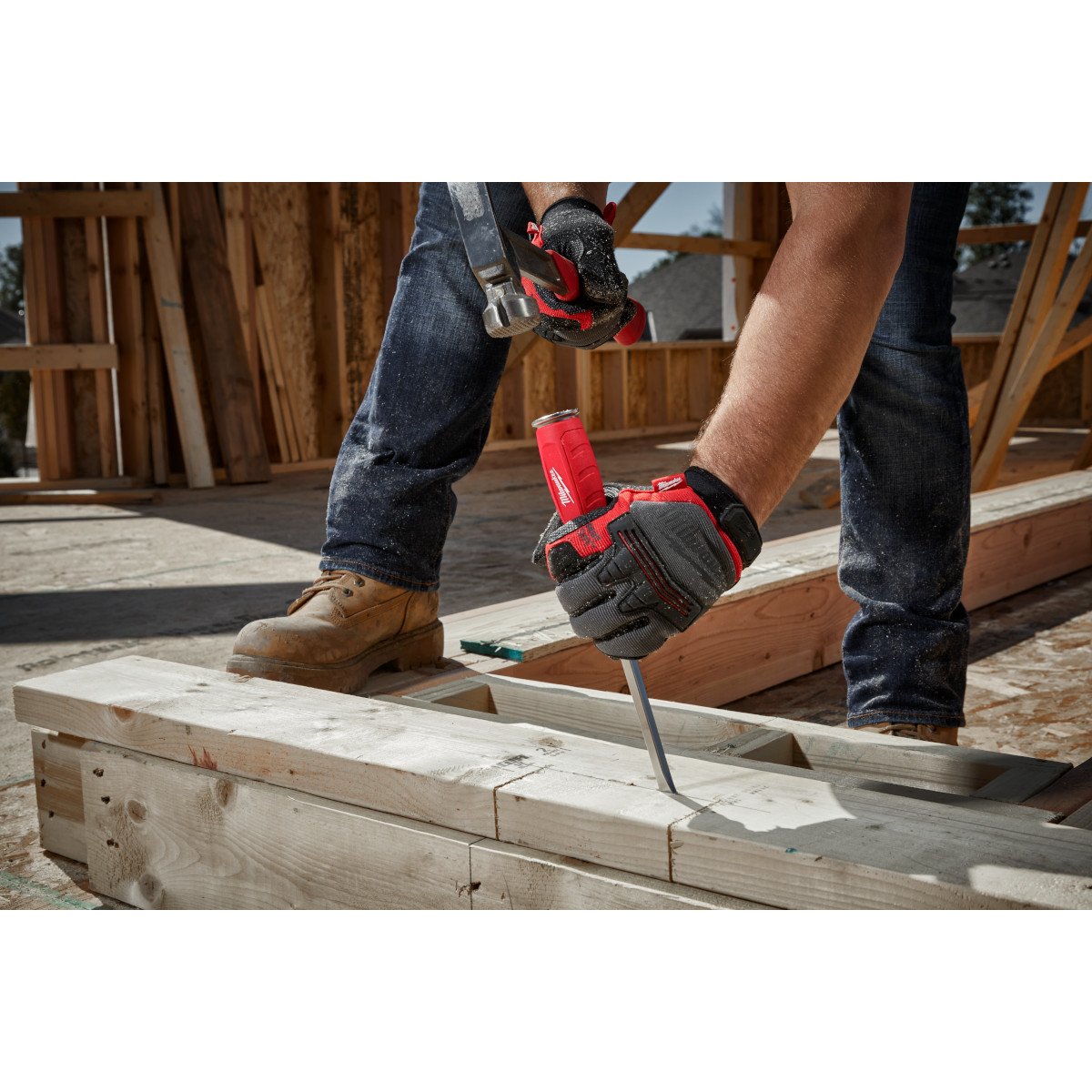Milwaukee 48-22-2859 Demolition Driver - in use