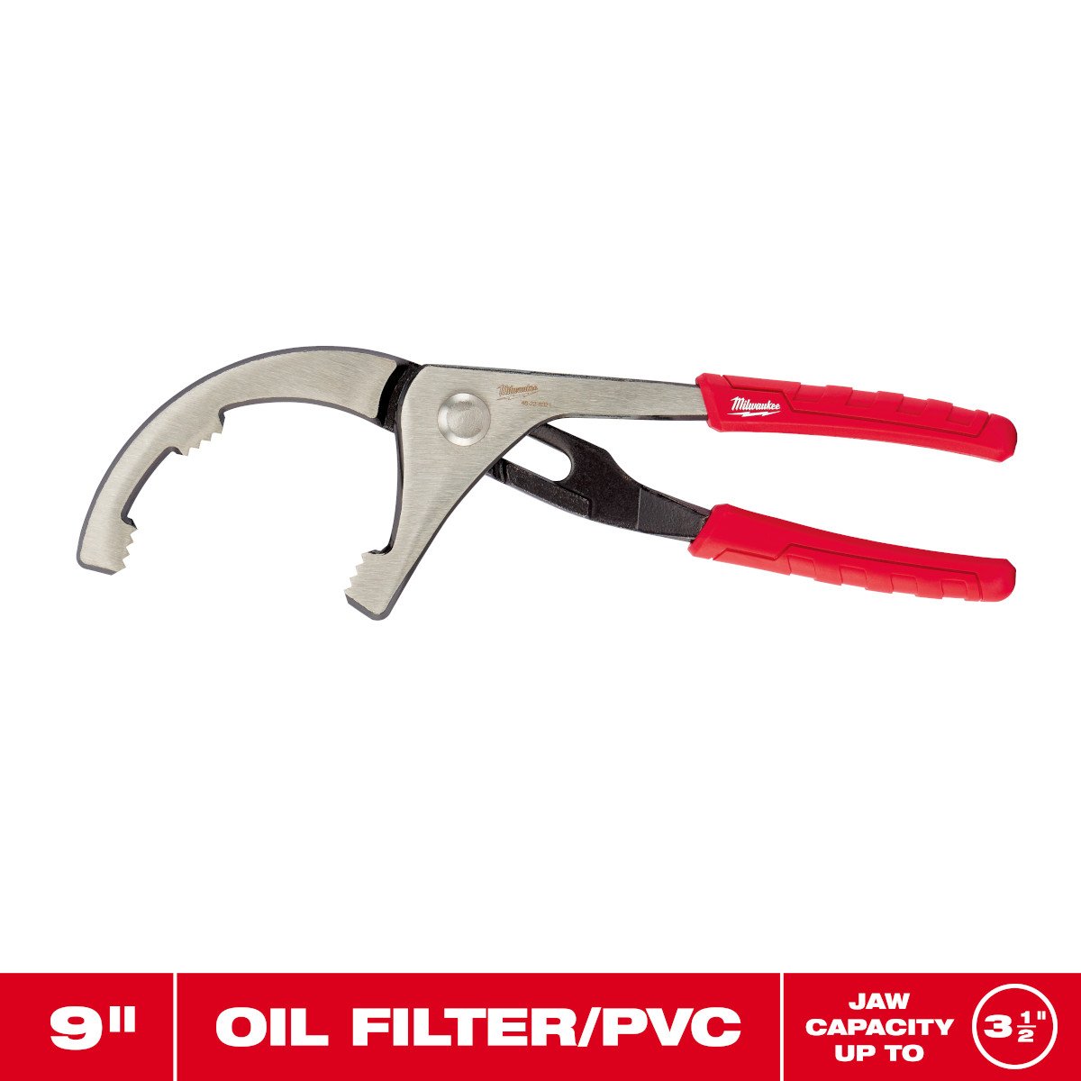 Milwaukee 48-22-6321 PVC/Oil Filter Pliers - feature callout