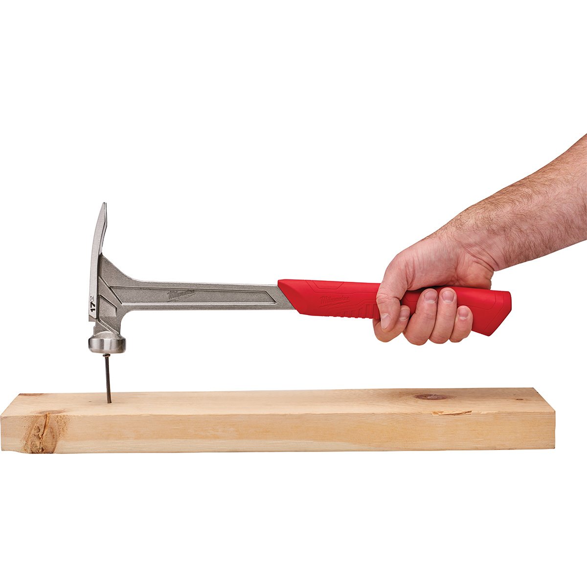 Milwaukee 48-22-9017 17 oz Smooth Face Framing Hammer - product view