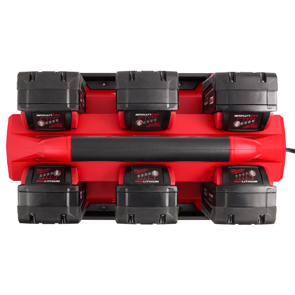 Milwaukee 48-59-1809 M18™ PACKOUT™ Six Bay Rapid Charger - product view