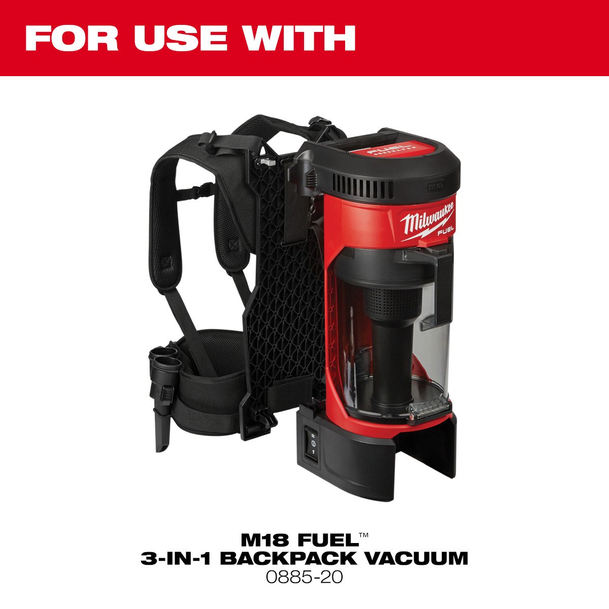Milwaukee 49-90-1963 HEPA Filter - feature callout