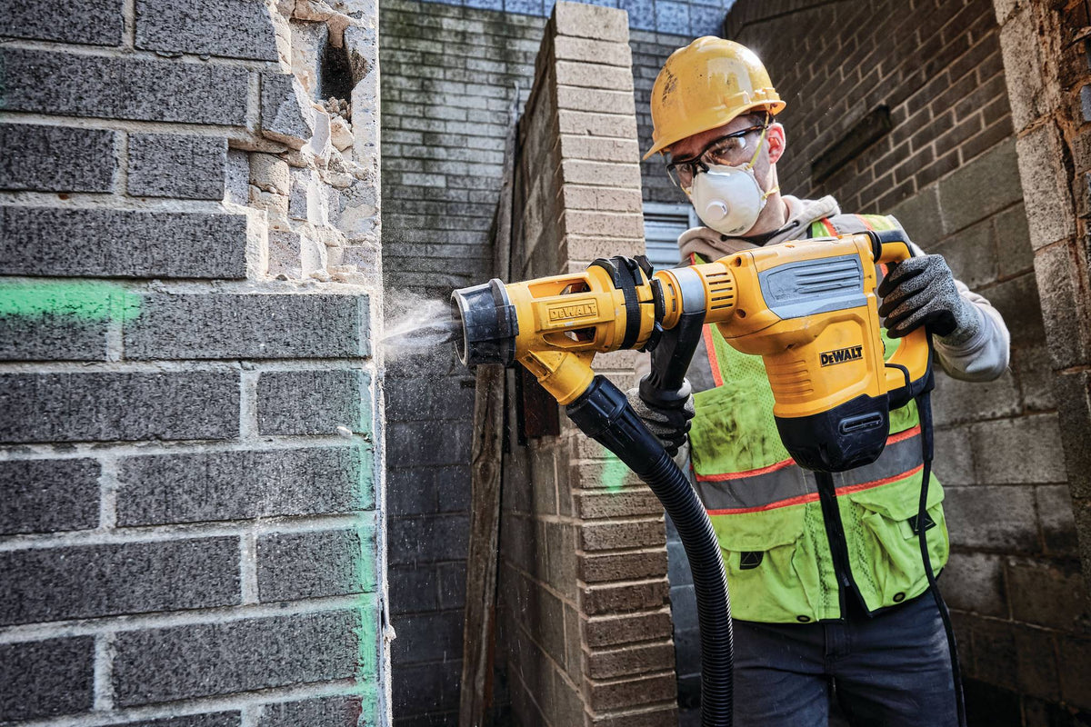 DEWALT D25614K 1-3/4 IN. SDS Max Combination Rotary Hammer Kit - in use