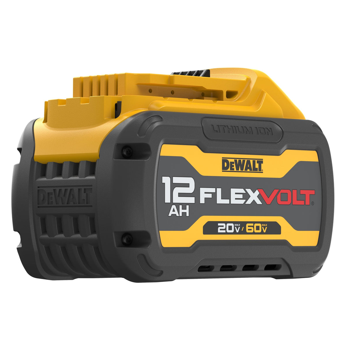 DEWALT DCB6112 20V/60V MAX FLEXVOLT 12Ah Tabless Lithium-Ion Battery - product view