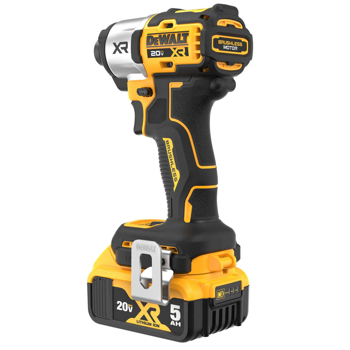 DEWALT DCF845P2 20V MAX XR 1/4" 3-Speed Impact Driver Kit - 2 Battery - product view