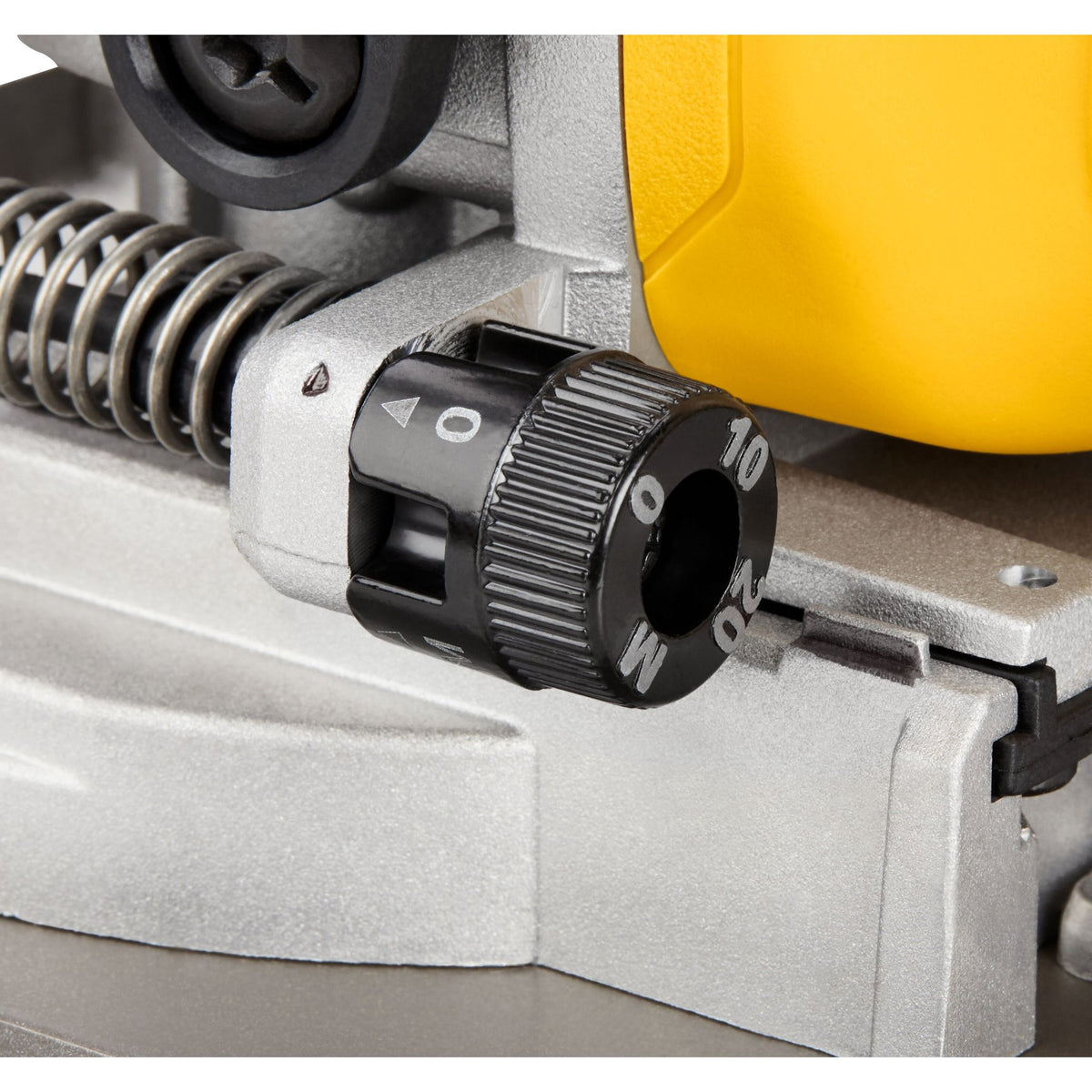 DEWALT DCW682B 20V MAX* XR® Brushless Cordless Biscuit Joiner (Tool Only) - detail close-up
