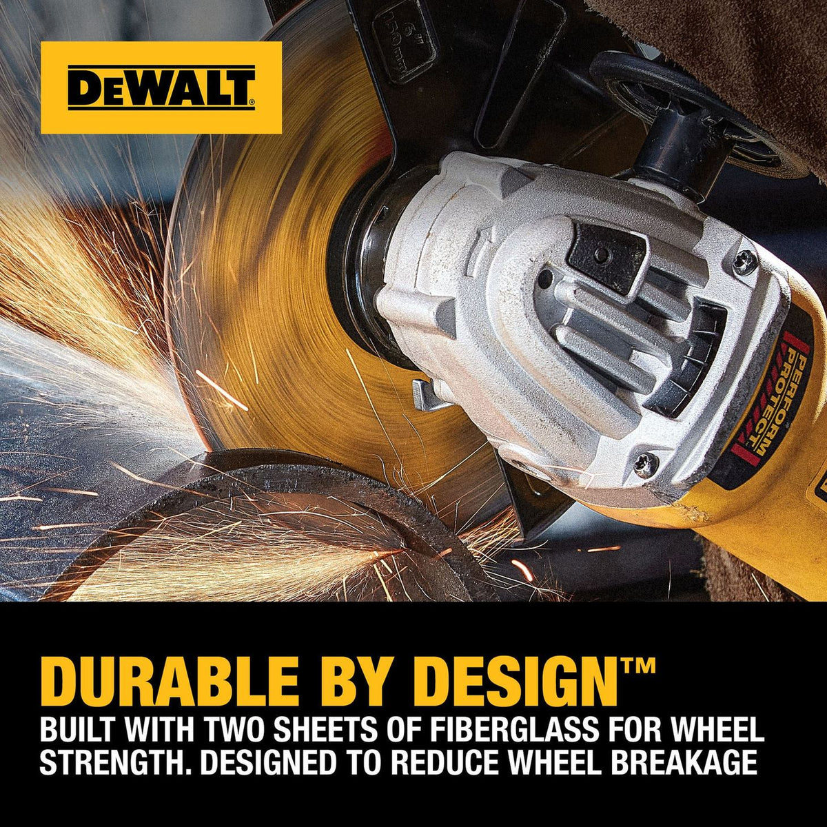 DEWALT DW8063 5-Inch By .045-Inch By 7/8-Inch A60T Abrasive Metal/Inox Cutting Wheel - feature callout