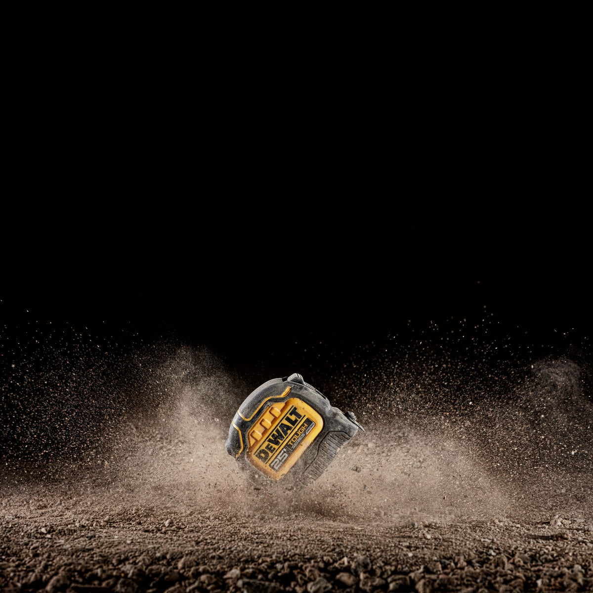 DEWALT DWHT36925S Toughseries 25 Ft. Tape Measure - in use