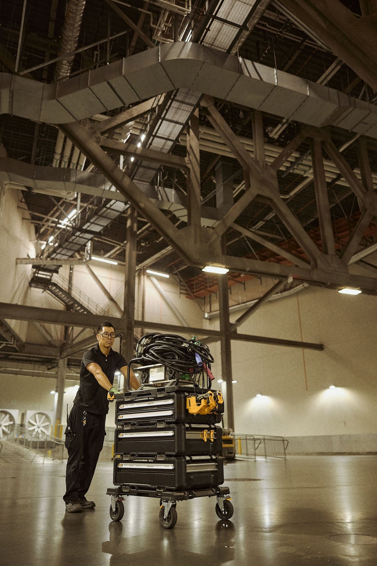 DEWALT DWST08530 DXL- Dolly - in use