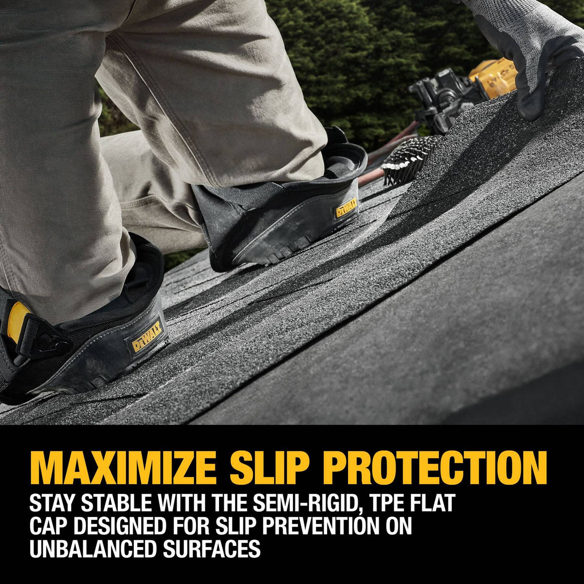 DEWALT DWST590012 Stabilizing Knee Pads with Gel - feature callout