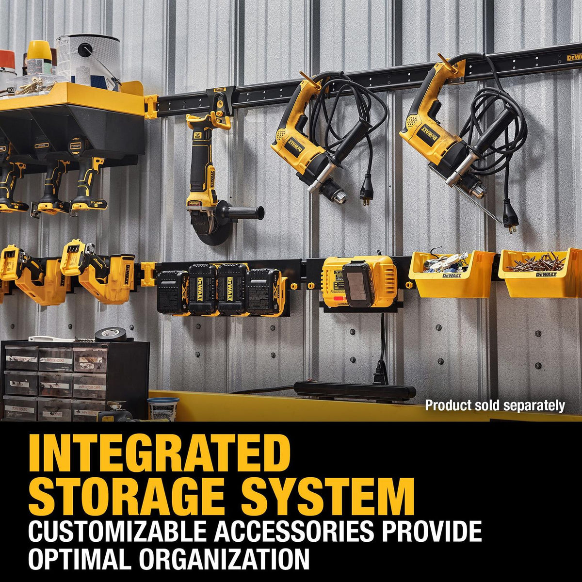 DEWALT DWST82800 48in Metal Rail - feature callout