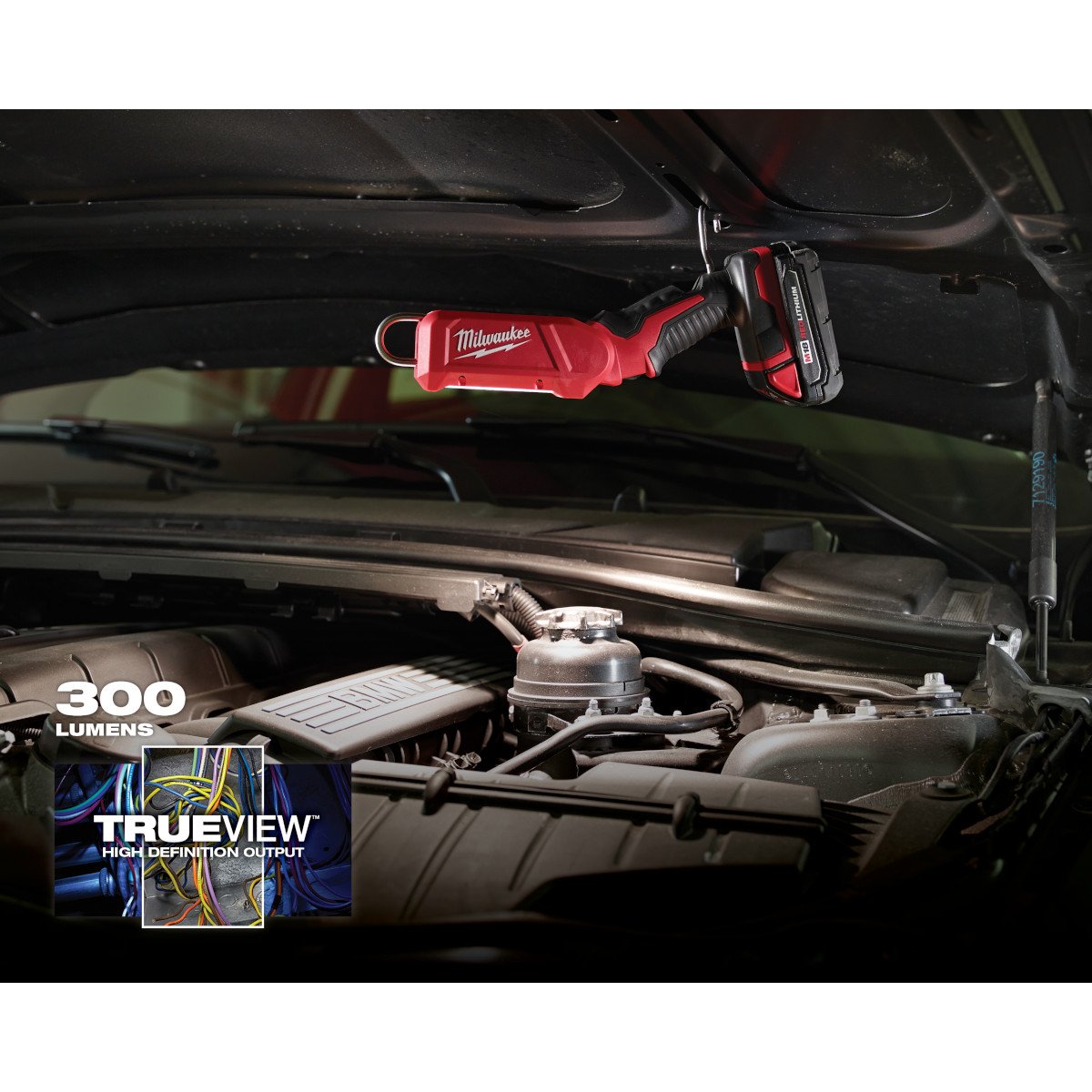 Milwaukee 2352-20 M18 LED Stick Light - feature callout