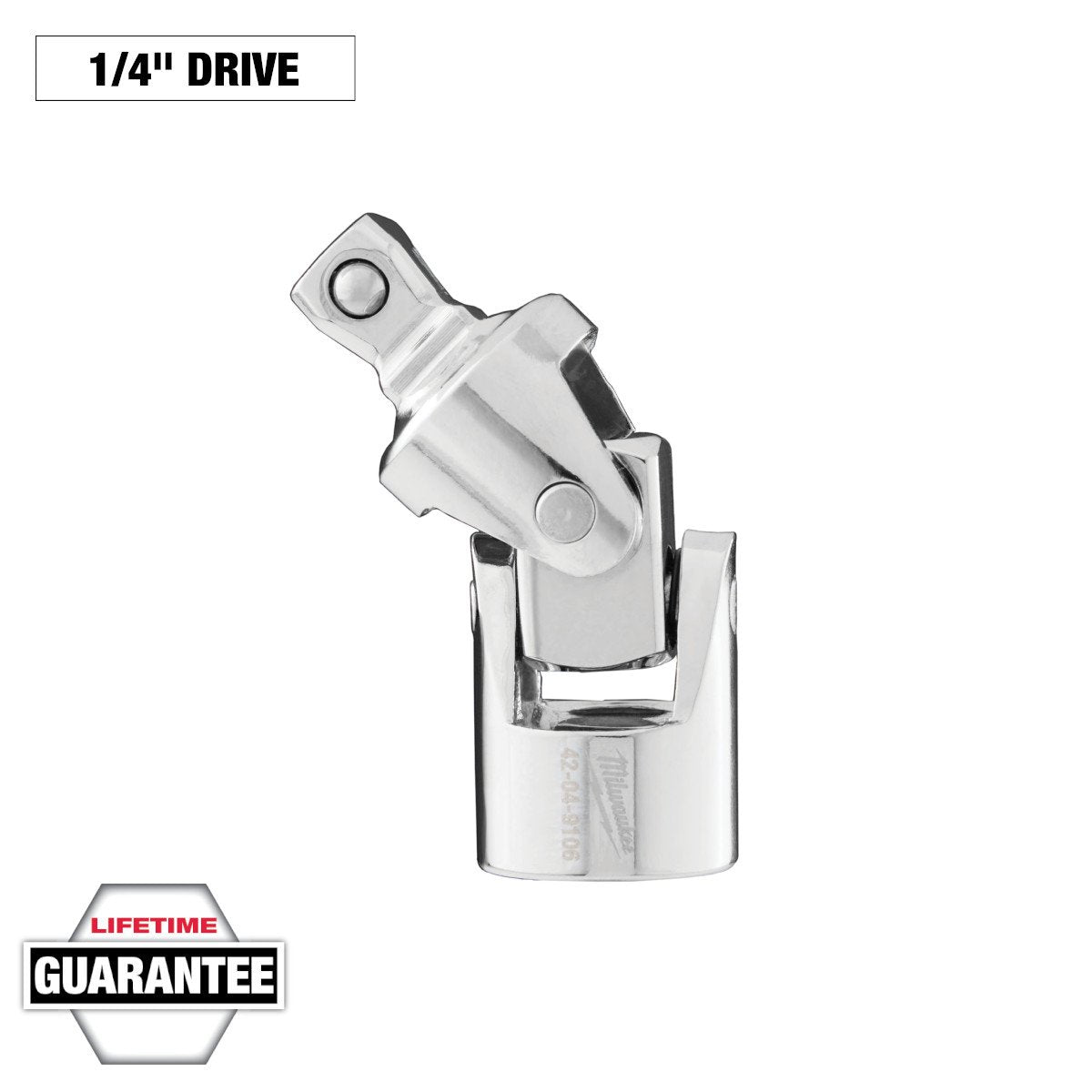Milwaukee 42-04-9106 1/4" Drive Universal Joint - feature callout