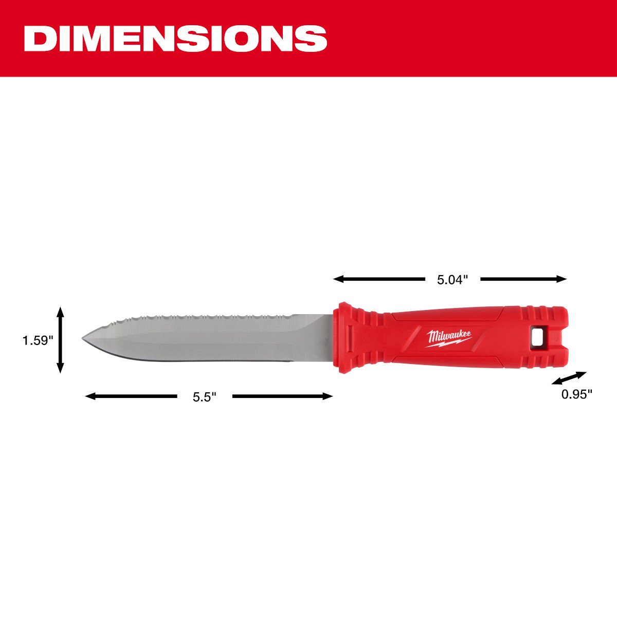Milwaukee 48-22-1927 Duct Knife - feature callout