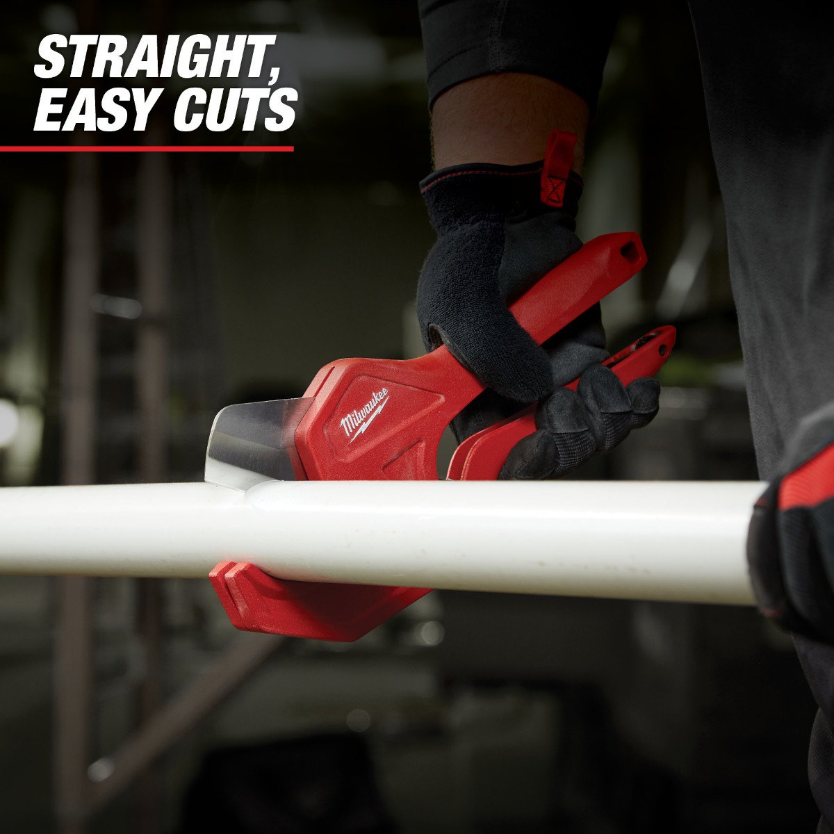 Milwaukee 48-22-4210 1-5/8 in. Ratcheting Pipe Cutter - feature callout