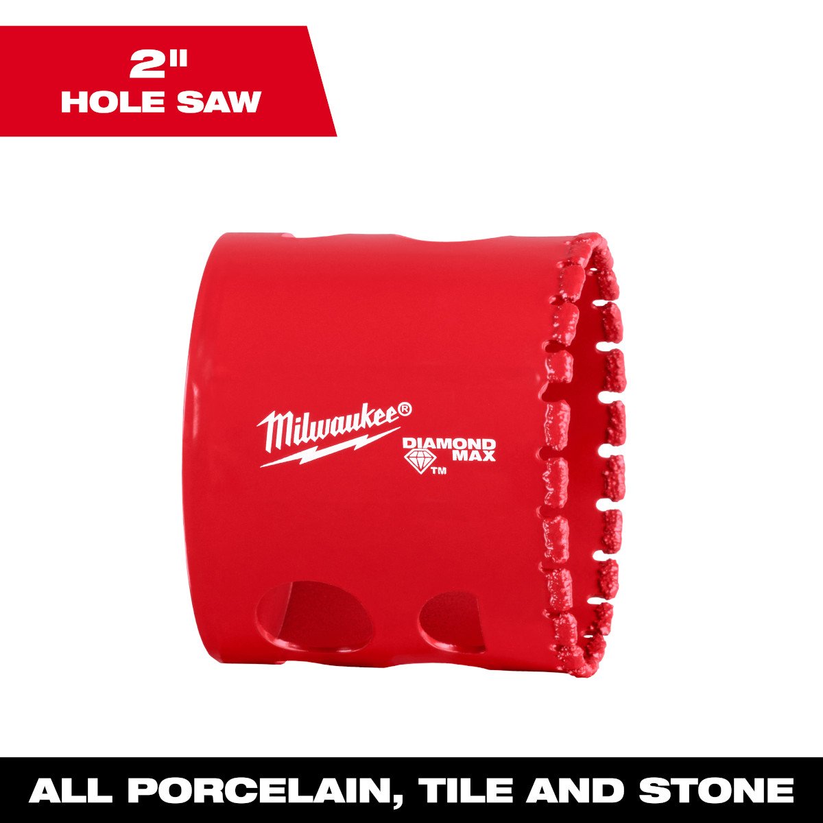 Milwaukee 49-56-5645 2" Diamond Max™ Hole Saw - feature callout