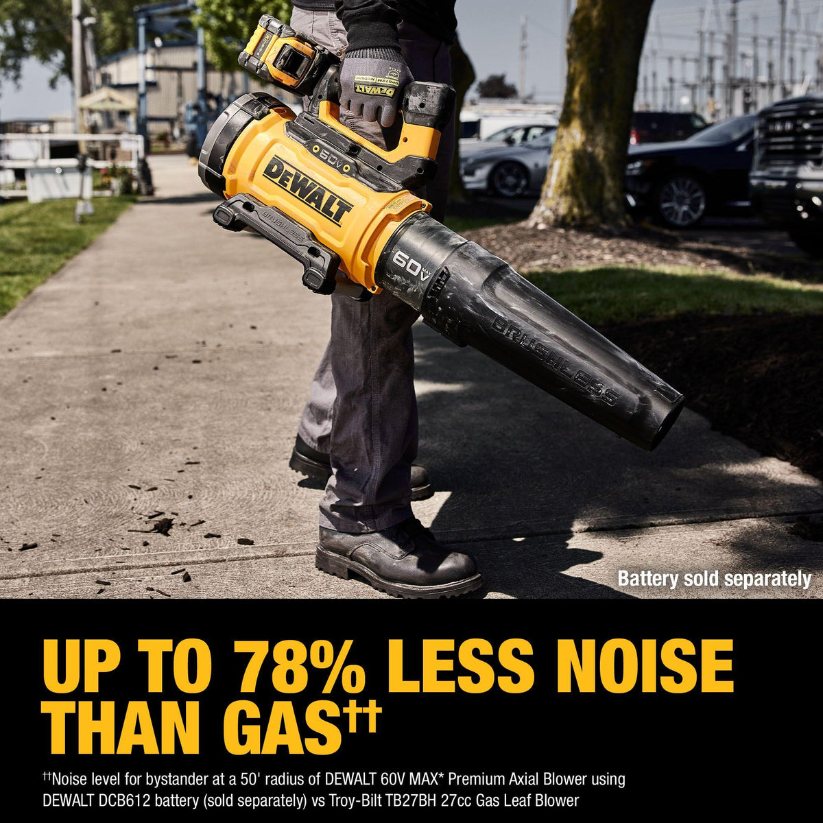 DEWALT DCBL777B 60V Max Premium Blower Bare - feature callout