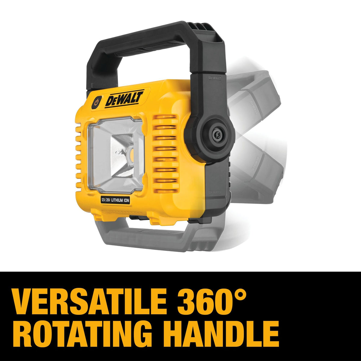 DEWALT DCL077B 12V/20V MAX* COMPACT TASK LIGHT - feature callout