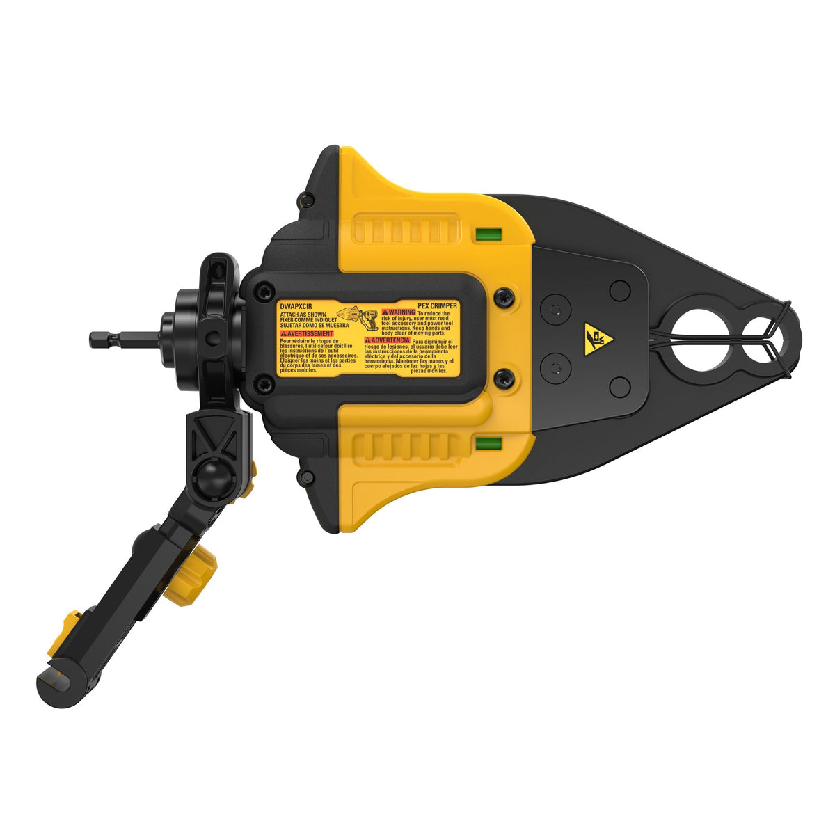 DEWALT DWAPXCIR Impact Connect Pex Crimper - product view