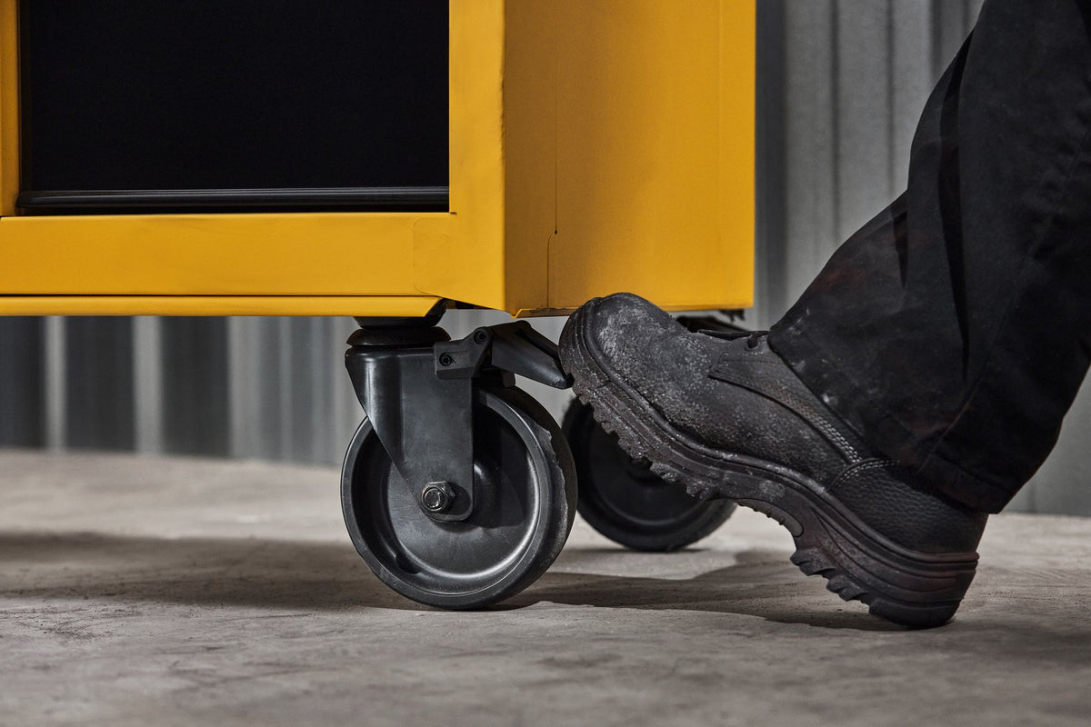 DEWALT DWST41092 41 in 9-Drawer Cabinet - in use