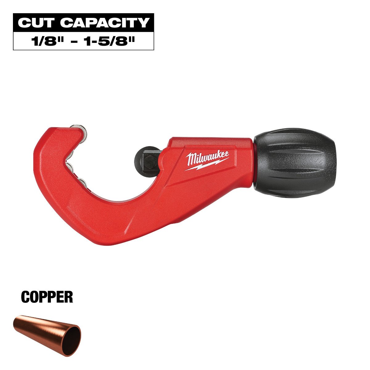 Milwaukee 48-22-4252 1-1/2 in. Constant Swing Copper Tubing Cutter - feature callout